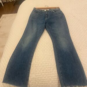 MOTHER Flare Jeans in Classic Blue